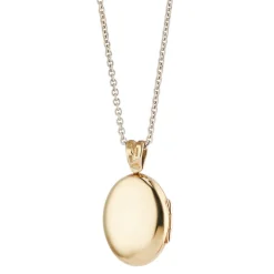 18ct Yellow Gold Black And Red Enamel Locket