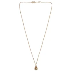 18ct Yellow Gold Citrine And Diamond Pendant