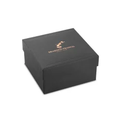 18ct Yellow Gold Moving Pig Head Cufflinks With Diamond Eyes