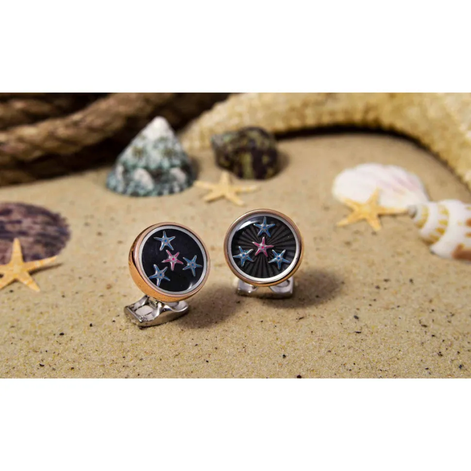 Dancing Starfish Cufflinks