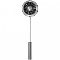 Jet Turbine Lapel Pin
