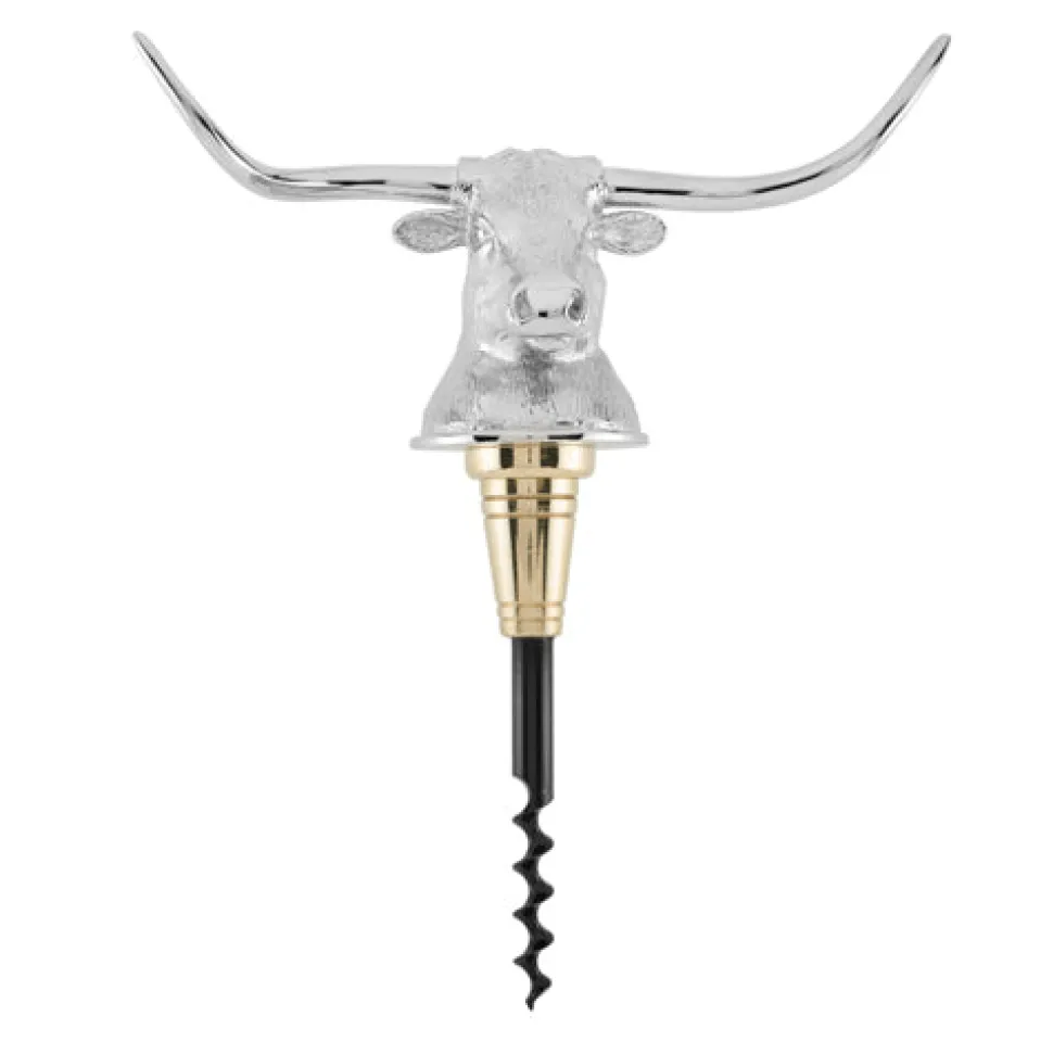 Luxury Longhorn Bull Corkscrew
