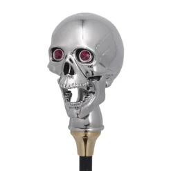 Luxury Skull Corkscrew In Silver Finish