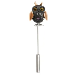 Mechanical Owl Lapel Pin