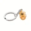 Rose Gold Plated Divers Helmet Keyring
