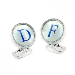 Self Levelling Initial Cufflinks