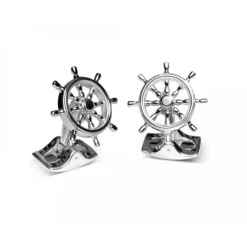 Ship Wheel Cufflinks