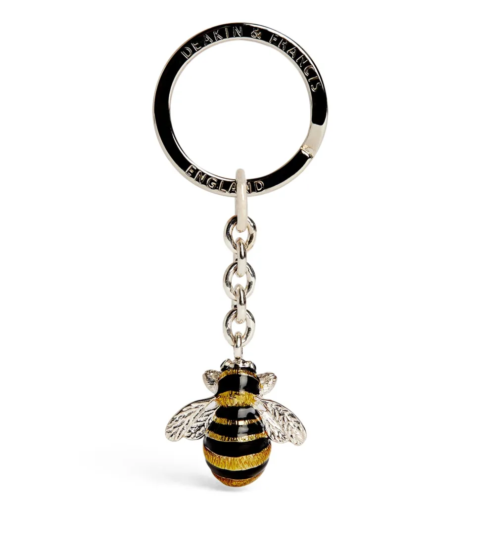 Sterling Silver Bumble Bee Keyring