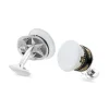 Sterling Silver Captain's Hat Cufflinks