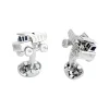 Sterling Silver Dumper Truck Cufflinks