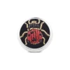 Sterling Silver Embroidered Ladybird Lapel Pin