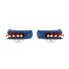 Sterling Silver Enamelled Bobsleigh Cufflinks