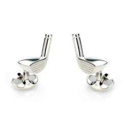 Sterling Silver Golf Club Cufflinks
