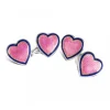 Sterling Silver Heart Cufflinks
