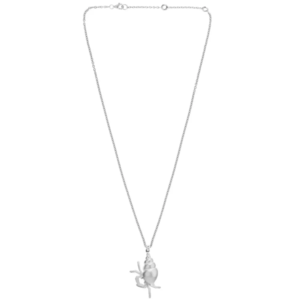 Sterling Silver Hermit Crab Pendant