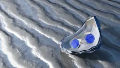 Sterling Silver Ocean Blue Cufflinks