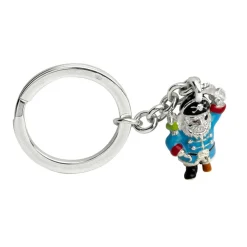 Sterling Silver Pirate Keyring