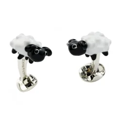 Sterling Silver Sheep Cufflinks