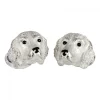 Sterling Silver Spaniel Dog Cufflinks