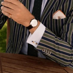 Sterling Silver Speed Boat Cufflinks