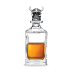 Viking Skull Head Decanter
