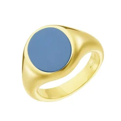Yellow Gold Stone Set Sardonyx Signet Ring
